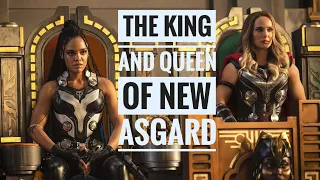 Thor: Love And Thunder Will Show King Valkyrie With Her Queen The Mighty Thor.....Good Grief