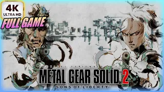 METAL GEAR SOLID 2 PS5 Gameplay Walkthrough FULL GAME (4K60FPS) MASTER COLLECTION