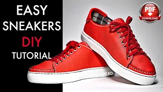 Anyone can Make Sneakers! - Patterns for ALL Sizes Available