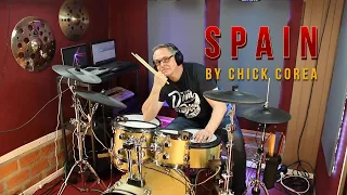 DRUM COVER - "SPAIN" - BY CHICK COREA - DRUMLESS TRACK - DRUMICO