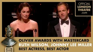 Ruth Wilson wins Best Actress & Johnny Miller wins Best Actor | Olivier Awards 2012 with Mastercard