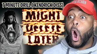 KUNG FU KENNY JUST GOT BODY SLAMMED!! ( 7 MINUTE DRILL - J COLE ) | REACTION