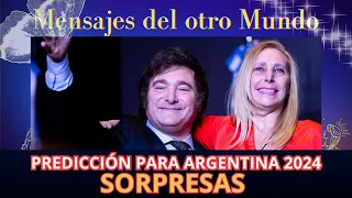 PREDICCIONES PARA ARGENTINA Y MILEI 2024 SOY MÉDIUM CONÉCTATE Y RECIBE UN MENSAJE DEL TAROT. #tarot