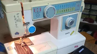 MÁQUINA DE COSER, METÁLICA 💪 YAMATA FY 811 😍