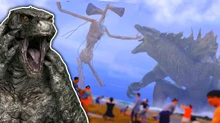 Siren Head vs Godzilla (Godzilla Reacts)