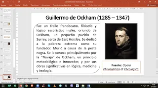 Antropología Franciscana en Duns Scoto y Guillermo de Ockham