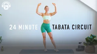 24 MINUTE |  FUN Tabata Workout (w/ Anna @growingannanas )