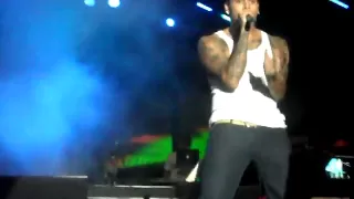 Usher & Chris Brown perform @ Reggae Sumfest 2010
