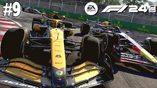 F1 24 - Mode CARRIÈRE - Grand Prix du CANADA - LEWIS HAMILTON F1 2024 #9 4K 60fps