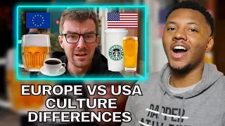 AMERICAN REACTS To USA vs EUROPE - Guide To Cultural Differences | Dar The Traveler