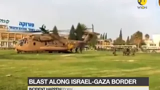 4 Israeli soldiers injured in blast along Gaza border
