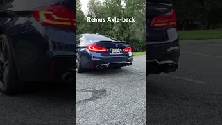 M550i Remus Axle Back Exhaust