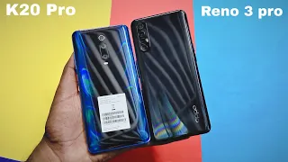 Oppo Reno 3 Pro vs Redmi K20 Pro || Speed Test & comparison