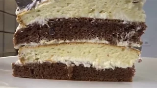 торт ДЕНЬ и НОЧЬ, самый оригинальный рецепт торта День и ночь/day and night cake