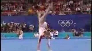 Andreea Raducan - 2000 Olympics AA - Floor Exercise