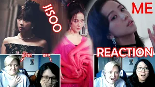 REACTION to JISOO - FLOWER (MV) & All Eyes On ME (audio) / Реакция