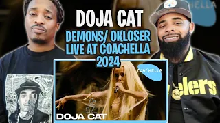 DOJA CAT - Coachella 2024 Performance | OKLOSER, Demons | Reaction