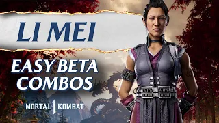 Li Mei Easy Beta Combos - Mortal Kombat 1