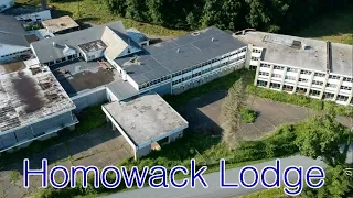 Abandoned Catskills Resort - Homowack Lodge - Drone Footage