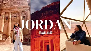 JORDAN TRAVEL VLOG 🇯🇴 | Petra by Night, Wadi Rum Desert & Amman ✨