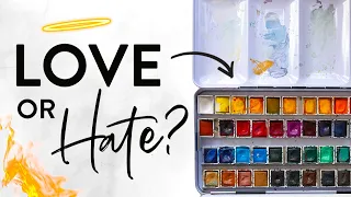 Swatching the most MISUNDERSTOOD watercolor brand