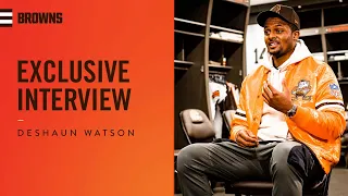 Exclusive Interview with QB Deshaun Watson | Cleveland Browns