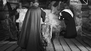 Александр Птушко на съёмках фильма «Сказка о царе Салтане» (1966)