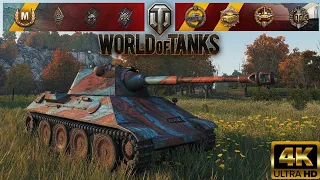 VK 30.02 (D) - Redshire map - 11 kills - 4k damage Kolobanov World of Tanks replay 4K