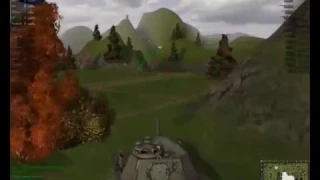 Первые видео World of Tanks 2010 год графика только зарождалась патч 0.3.3