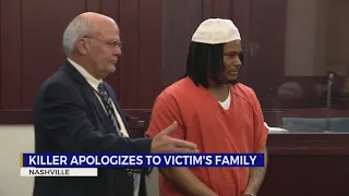 Killer apologizes to victim's family