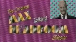 Original Max Talking Headroom Show - Episode 1 (1987) Jerry Hall - Penn Jillette & Teller (Cinemax)