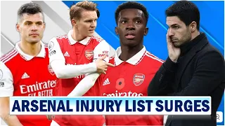 Odegaard Doubtful For Fulham Tie ?? Nketiah Fear Increases | Xhaka Confident Of Arsenal League win