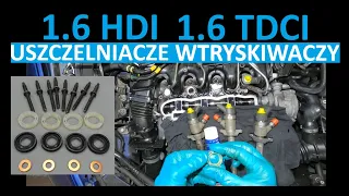 HOW TO SEAL INJECTORS 1.6 HDI TDCI.