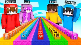 Minecraft Pero Jugamos con Nuestros LUCKY BLOCKS!