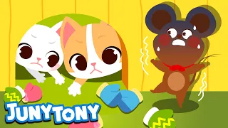 Three Little Kittens | Nursery Rhymes for Kids | Mother Goose Songs | JunyTony Songs for Children