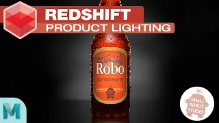 Redshift Beer Product Lighting Tutorial
