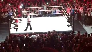 WWE Kane and Braun strowman entrance live