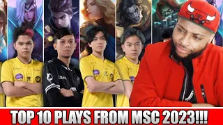 Ask VeLL Reacts TOP 10 PLAYS FROM MSC 2023… 🔥