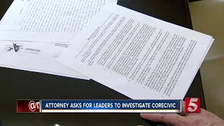 Attorney Asks Local Leaders To Investigate CoreCivic