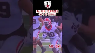 Georgia Bulldogs Highlights | Daijun Edwards is unstoppable 🔥‼️🏈#shorts #viral #georgiabulldogs