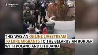 'Food And Milk': Video Lures More Migrants To Belarusian Border As 'Catastrophic' Crisis Grows