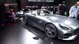 Mercedes-AMG GT C roadster presentation