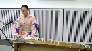 A performance by professional Japanese Koto Player Fuyuki Enokido: "Sakura, Sakura"