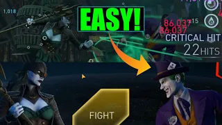 BWTD Makes Boss Last Laugh Joker Easy Injustice 2 Mobile