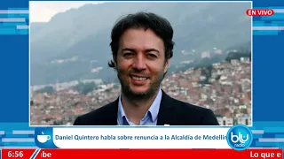 "Es la única alternativa para derrotar a Uribe y Federico Gutiérrez": Quintero sobre Upegui