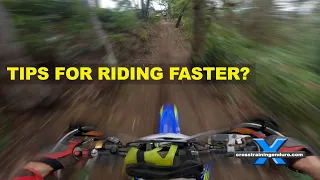 How to ride faster on dirt bikes︱Cross Training Enduro shorty