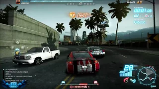 Need For Speed World Online Beta Pc Gameplay Police Chase  Maximum Settings 720p HD
