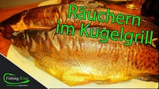 Fische räuchern? Einfach im Kugelgrill | + die beste Forellen-Räucherlake | Fishing-King.de