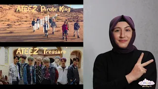 ATEEZ(에이티즈) - 'Pirate King' & 'Treasure' REACTION | KPOP TEPKİ