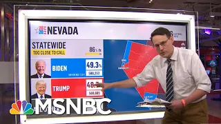 With A Few States Outstanding, Kornacki Breaks Down A Path To 270 For Biden | MSNBC